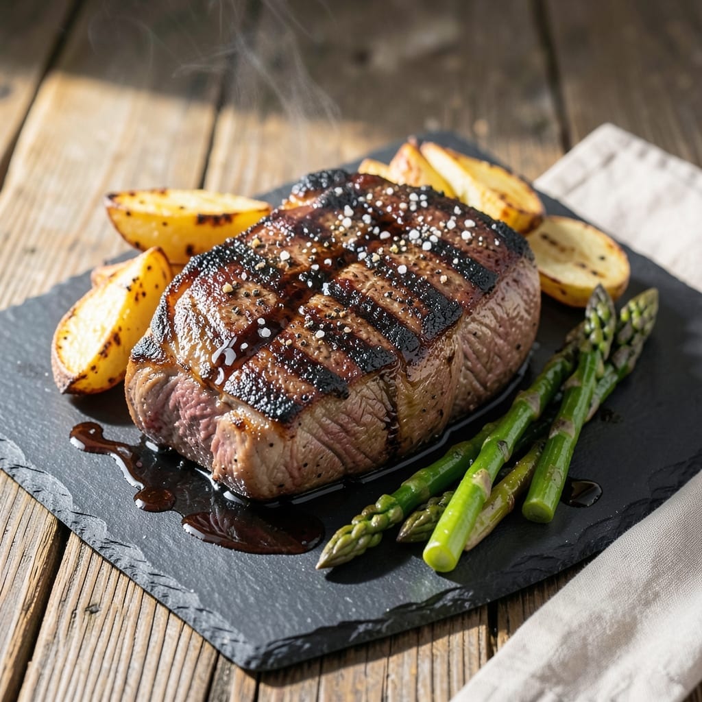 Grilled Sirloin Tip Roast Recipe: Reverse-Seared for Buttery Tenderness