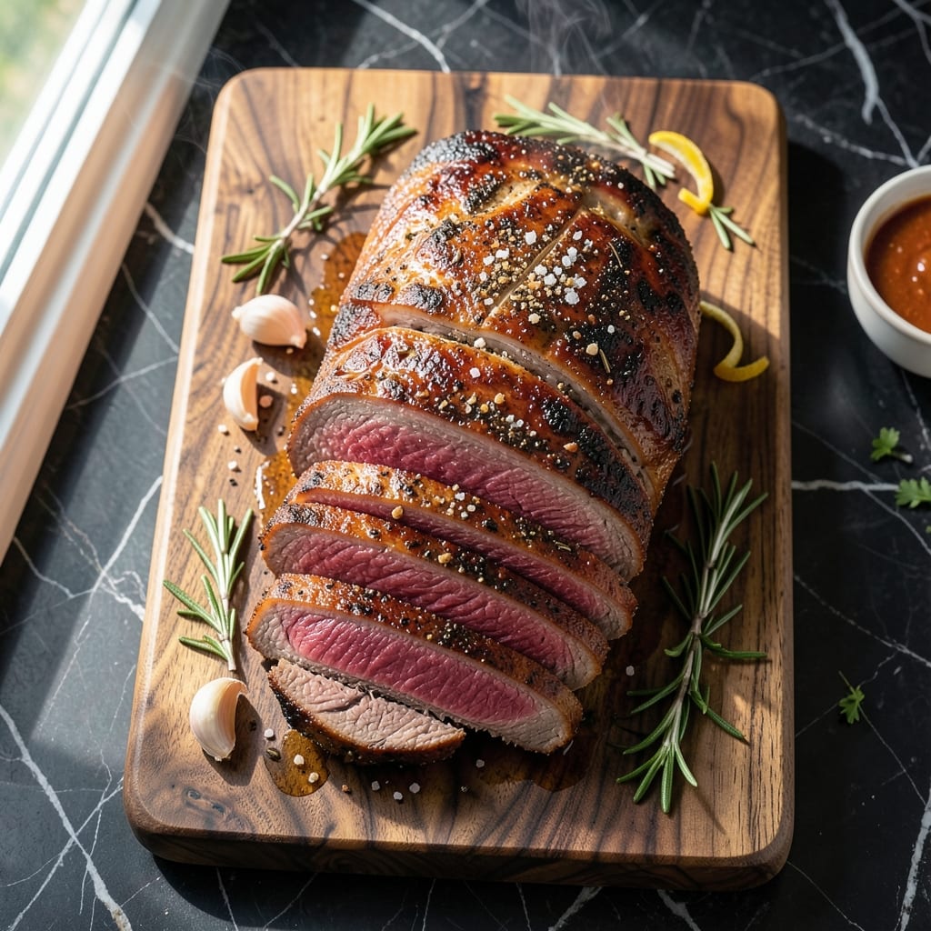 Sirloin Top Roast Recipe: Oven-Baked Lean and Succulent Cut