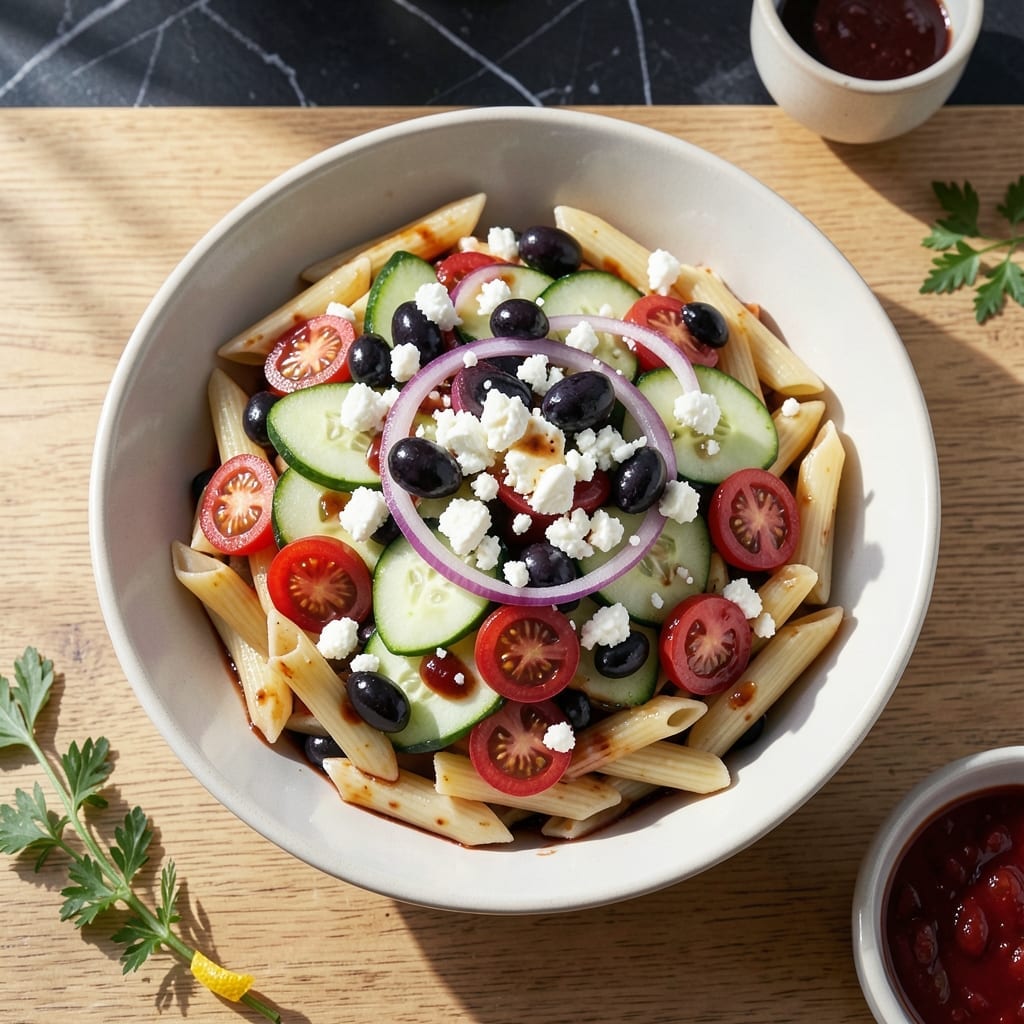 Pasta Salad Recipe Red Wine Vinegar: Bright Mediterranean Flavor in a Bowl