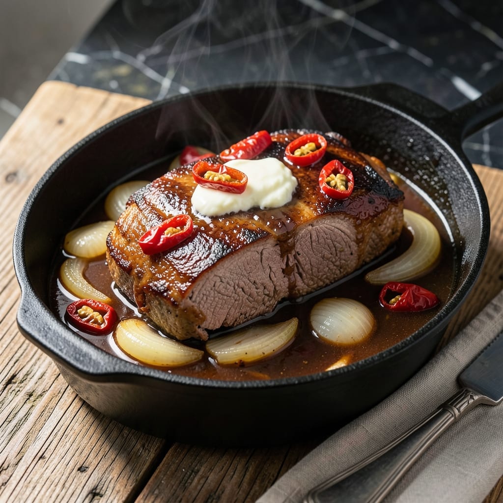 Mississippi Pot Roast Recipe With Au Jus: Ranch and Pepperoncini Slow-Cooked Masterpiece Mississippi Pot Roast Recipe With Au Jus: Ranch and Pepperoncini Slow-Cooked Masterpiece