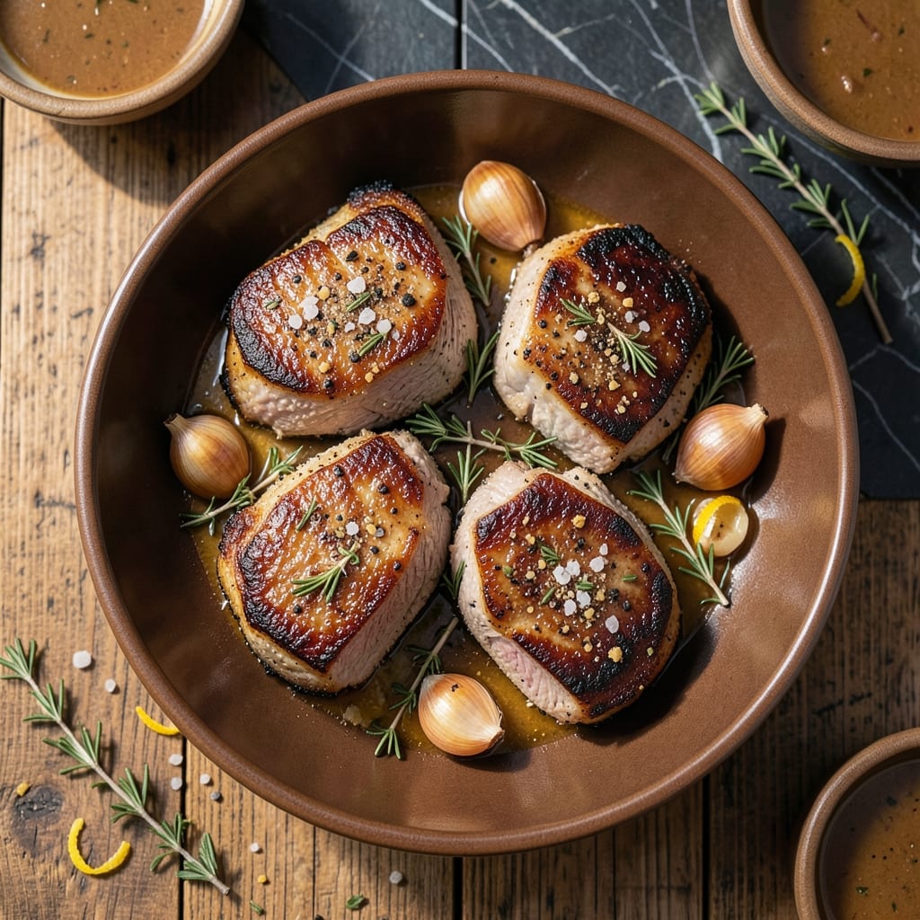 Porterhouse Pork Chop Recipe Oven: Thick-Cut Juiciness With Herb Crust