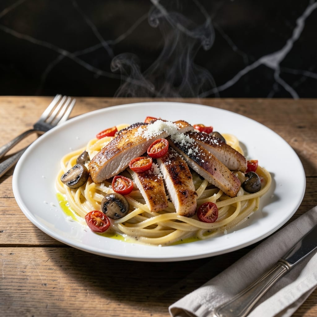 Recipe for Pasta Milano From Romano's Macaroni Grill: Copycat Creamy Parmesan Dream