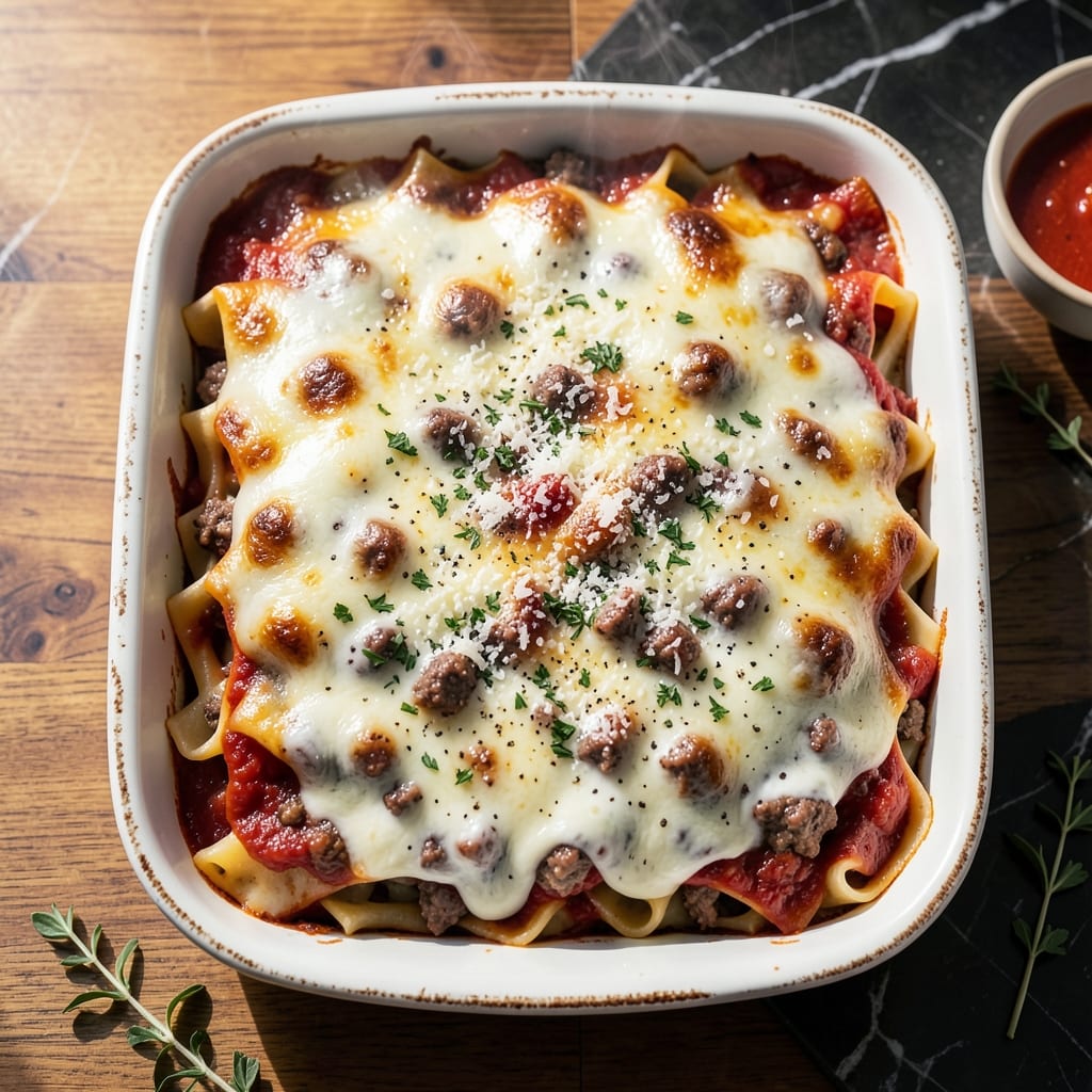 No Boil Lasagna Recipe With Ricotta Cheese: Layered Richness Without the Prep