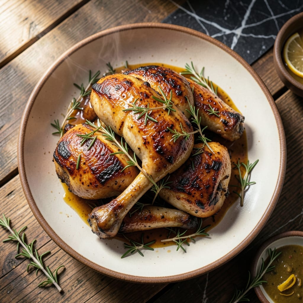 Best Bone In Grilled Chicken Recipe: Char-Kissed Juiciness With Herb Crust
