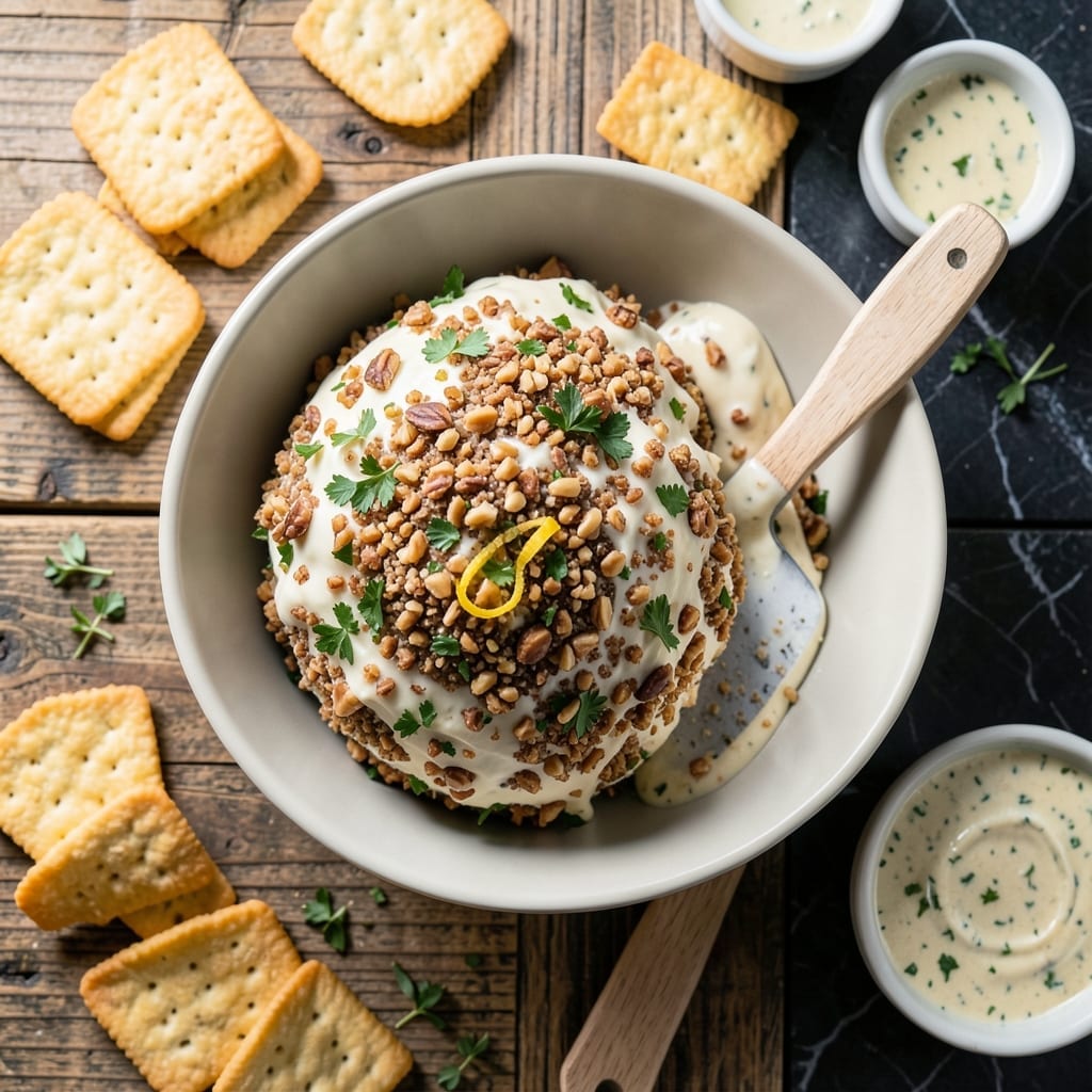 Cheese Ball Recipe With Hidden Valley Ranch Dressing: Creamy Party Favorite With a Tangy Twist