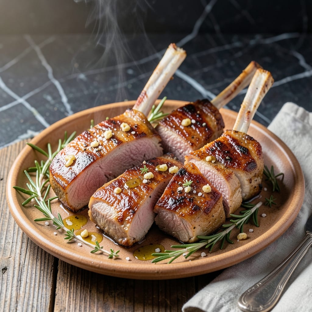 Pork Loin Center Cut Chops Bone In Recipe: Juicy Herb-Crusted Seared Chops