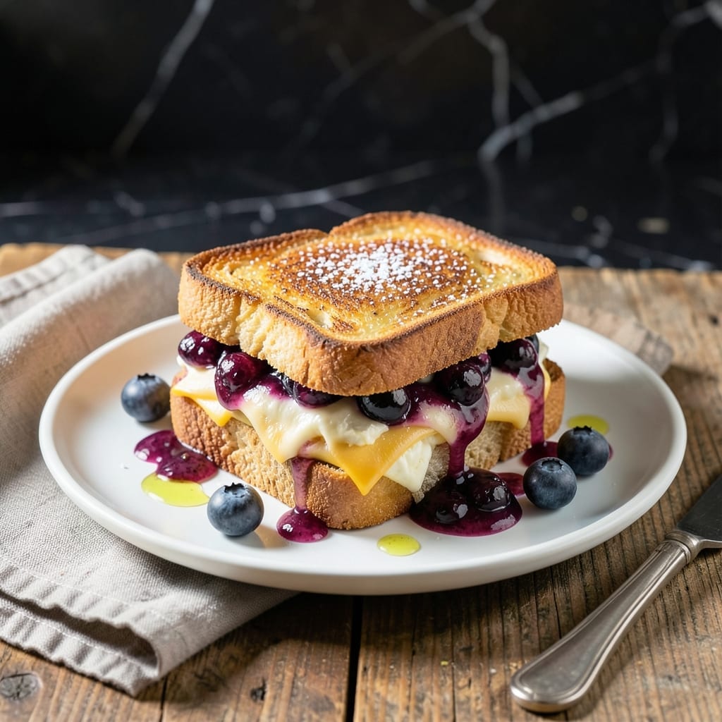 Blueberry Grilled Cheese Recipe: Sweet and Savory Melted Harmony