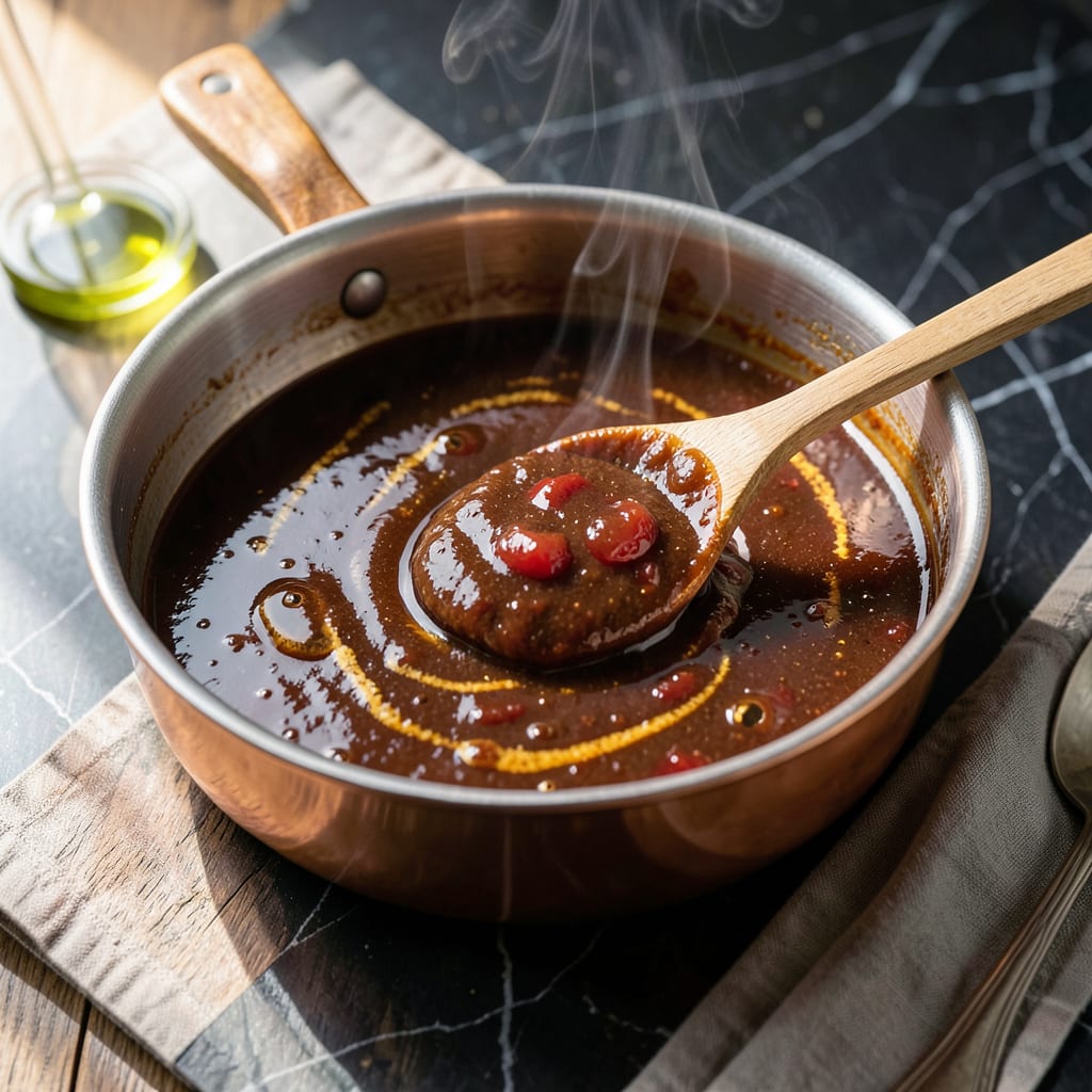 baby rays bbq sauce recipe illustration with key details