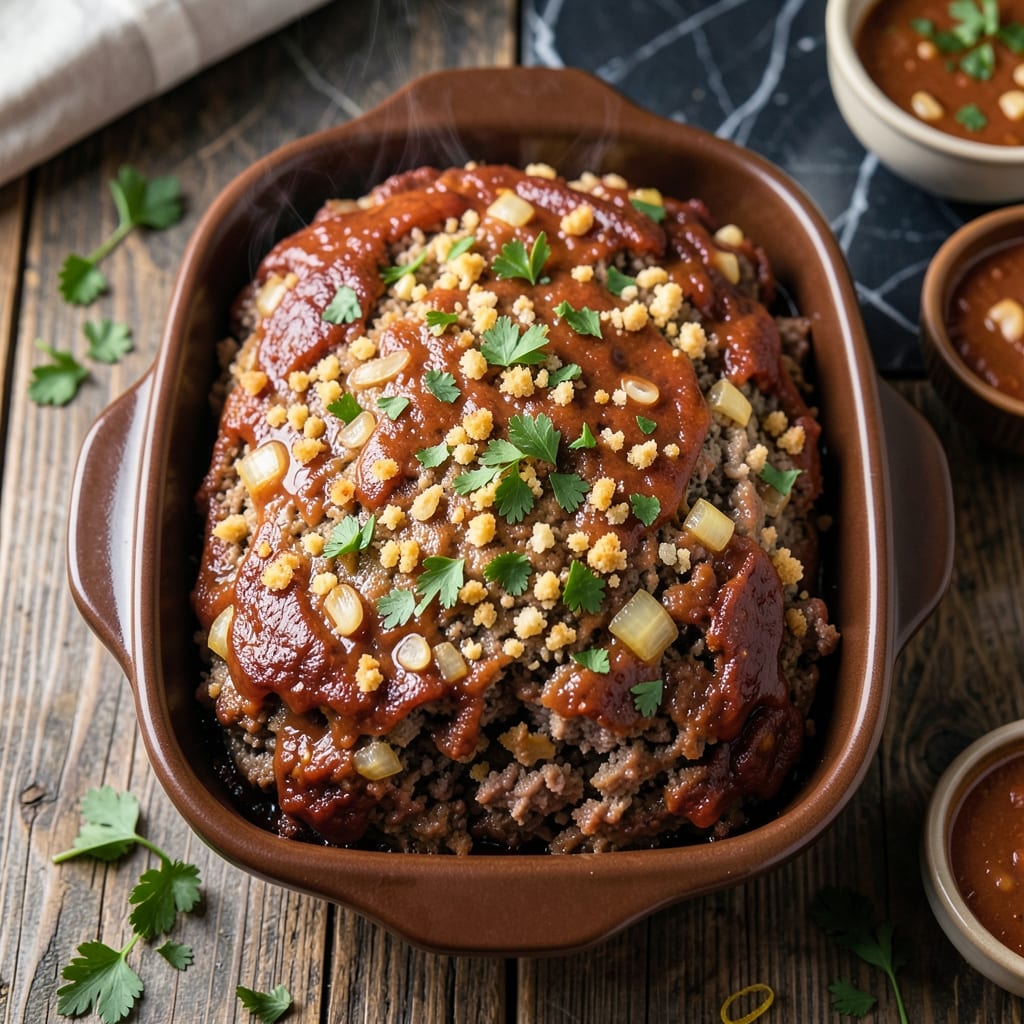 Meat Loaf Recipe With Beef And Pork: Homestyle Blend With Rich Gravy