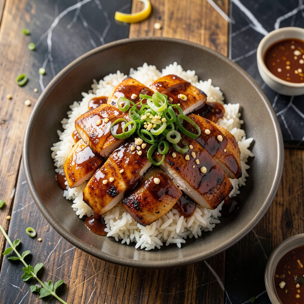 bachans japanese bbq sauce chicken breast recipe illustration with key details