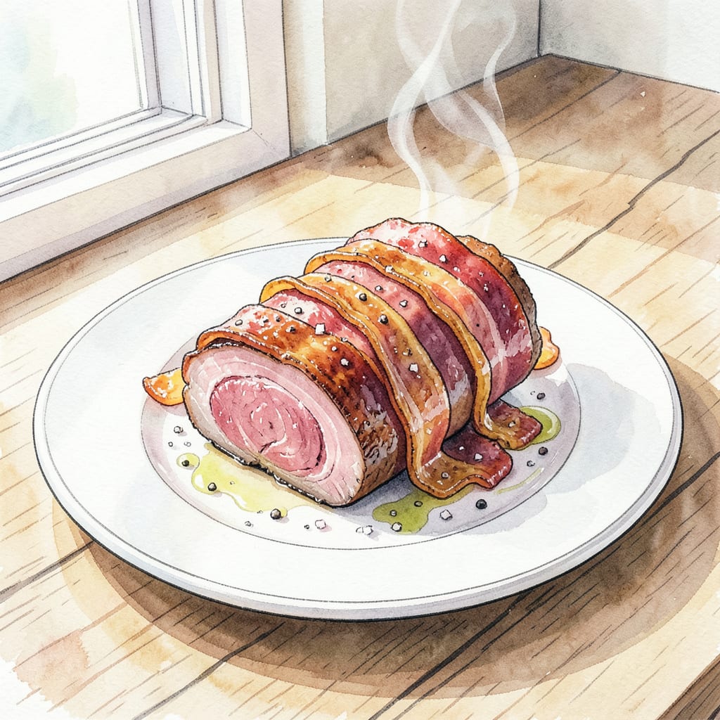 Bacon Wrapped Beef Tenderloin Recipe: Tender Luxury for Special Occasions detailed visual guide