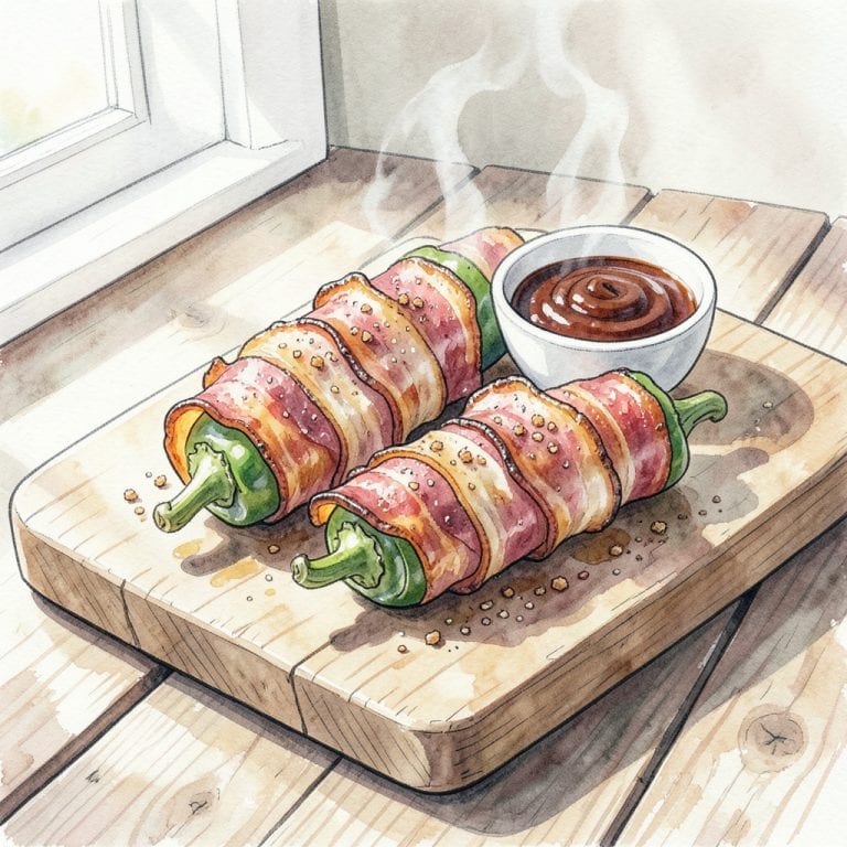 Bacon Wrapped Jalapeno BBQ Recipe: Spicy Sweet Sensation example with annotations