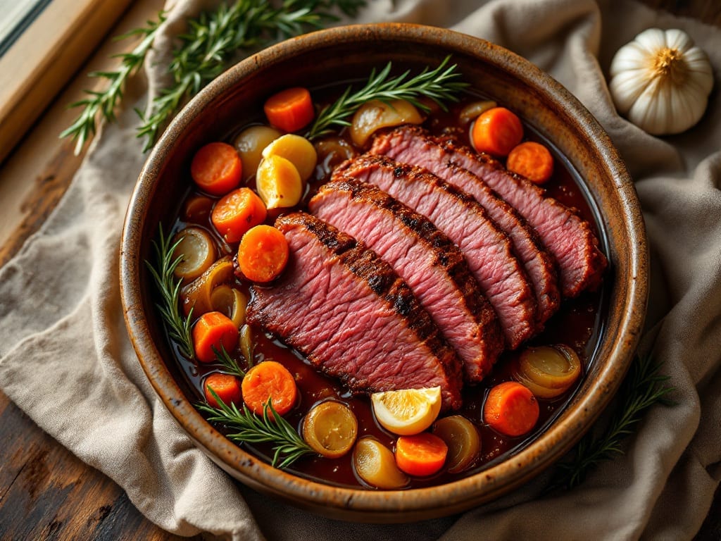 Roasted Corned Beef Brisket Recipe: Slow-Braised Crust and Fork-Tender Meat