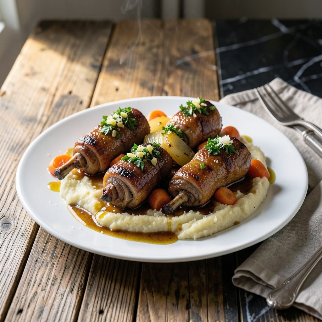 Abner and Amanda Osso Buco Recipe: Milanese-Style Braised Veal Shanks