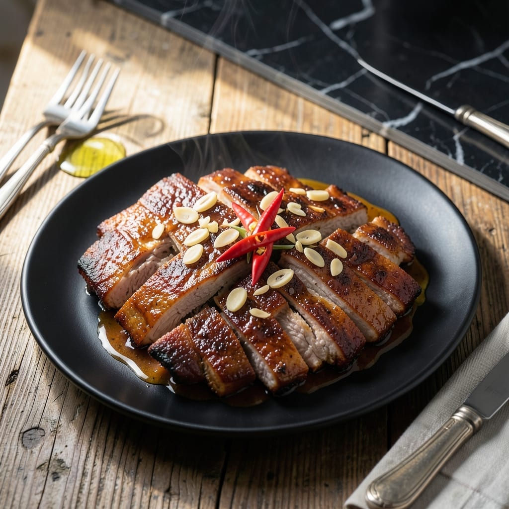 Boneless Spare Ribs Recipe: Oven-Braised With Asian BBQ Glaze