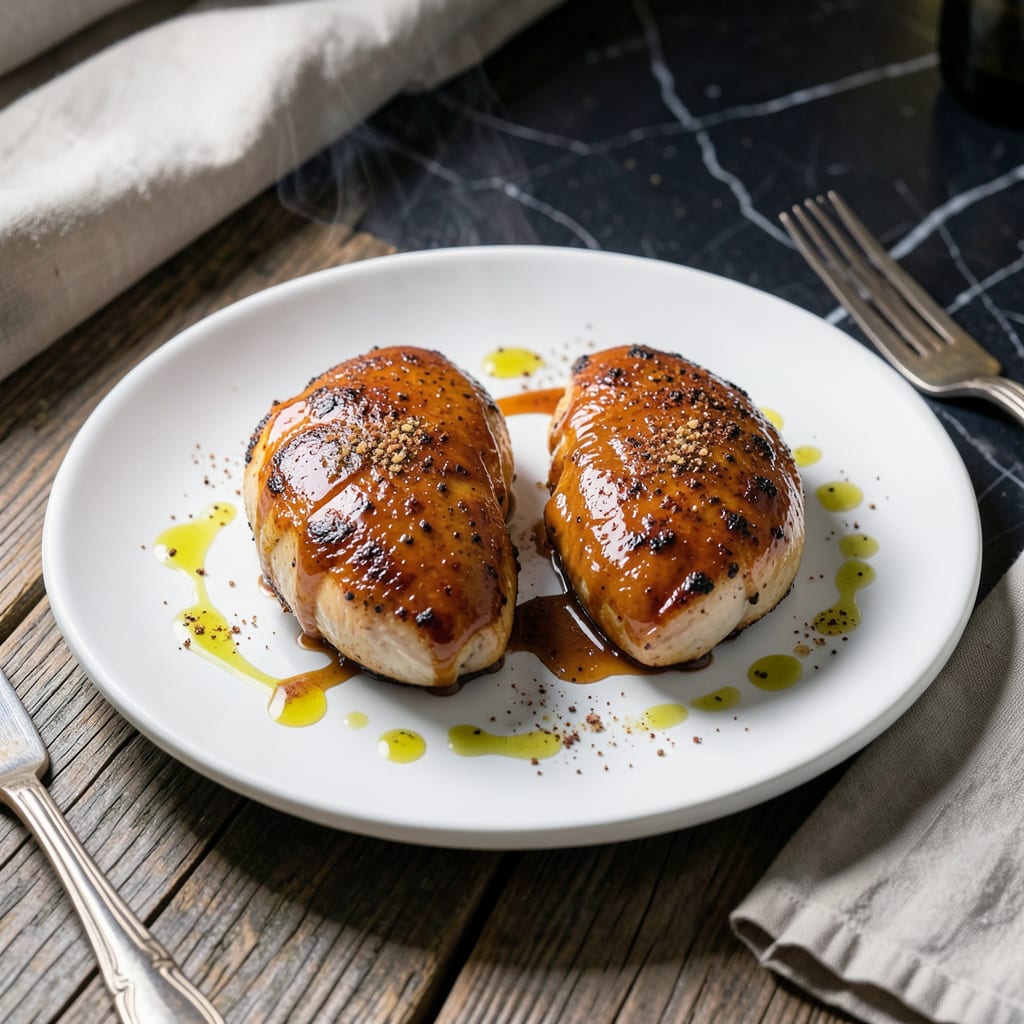 Complete Baked BBQ Chicken Breast Recipe: Saucy Glaze With Juicy Bite overview image