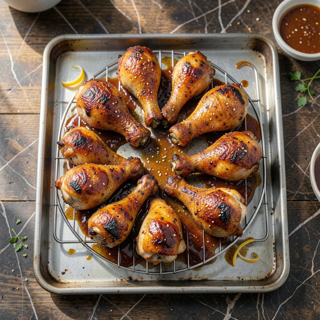 Complete Baked BBQ Chicken Legs Recipe: Smoky Glaze With Crispy Skin overview image