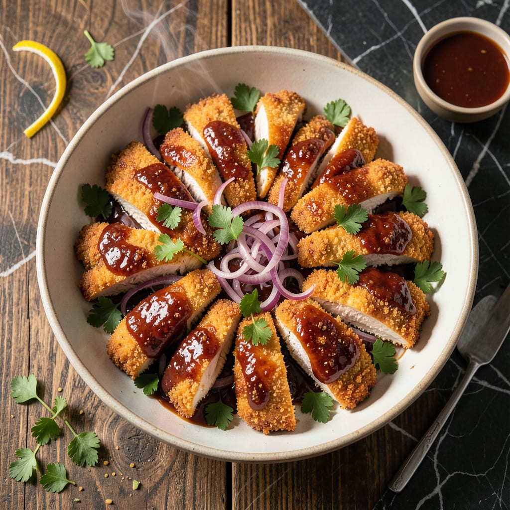 Comprehensive Baked BBQ Chicken Strips Recipe: Oven Baked to Saucy Perfection visual reference