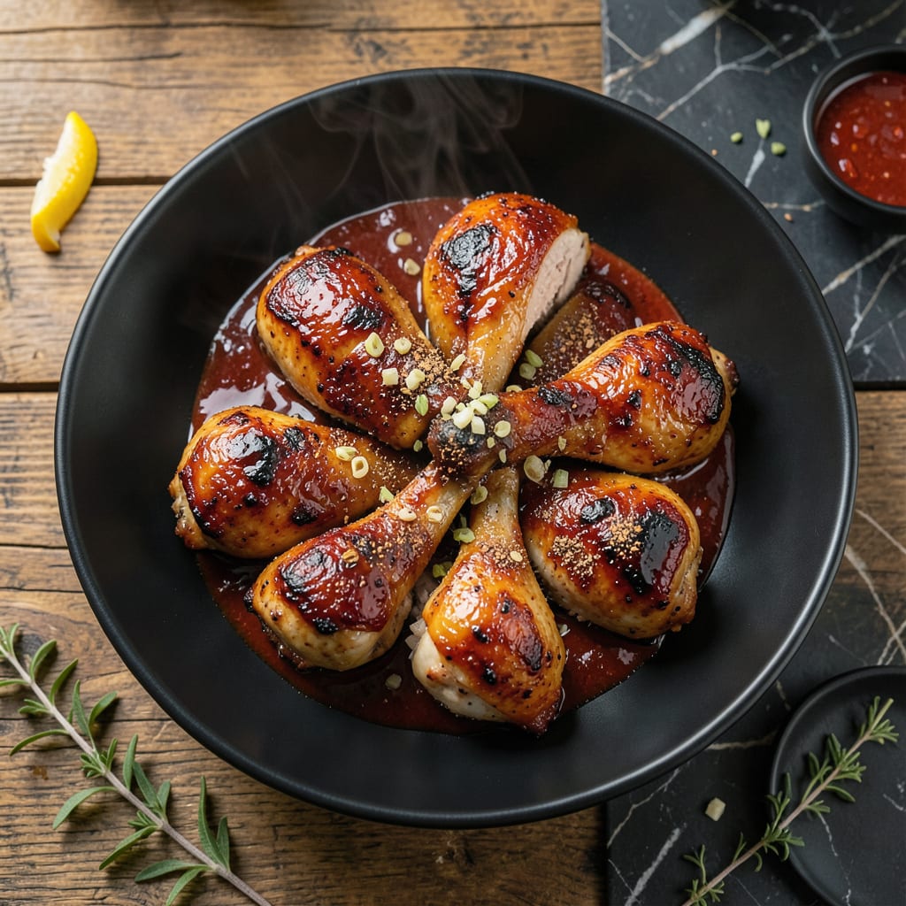Comprehensive Baked Chicken With BBQ Sauce Recipe: Oven Baked Juiciness With Sticky Glaze visual reference