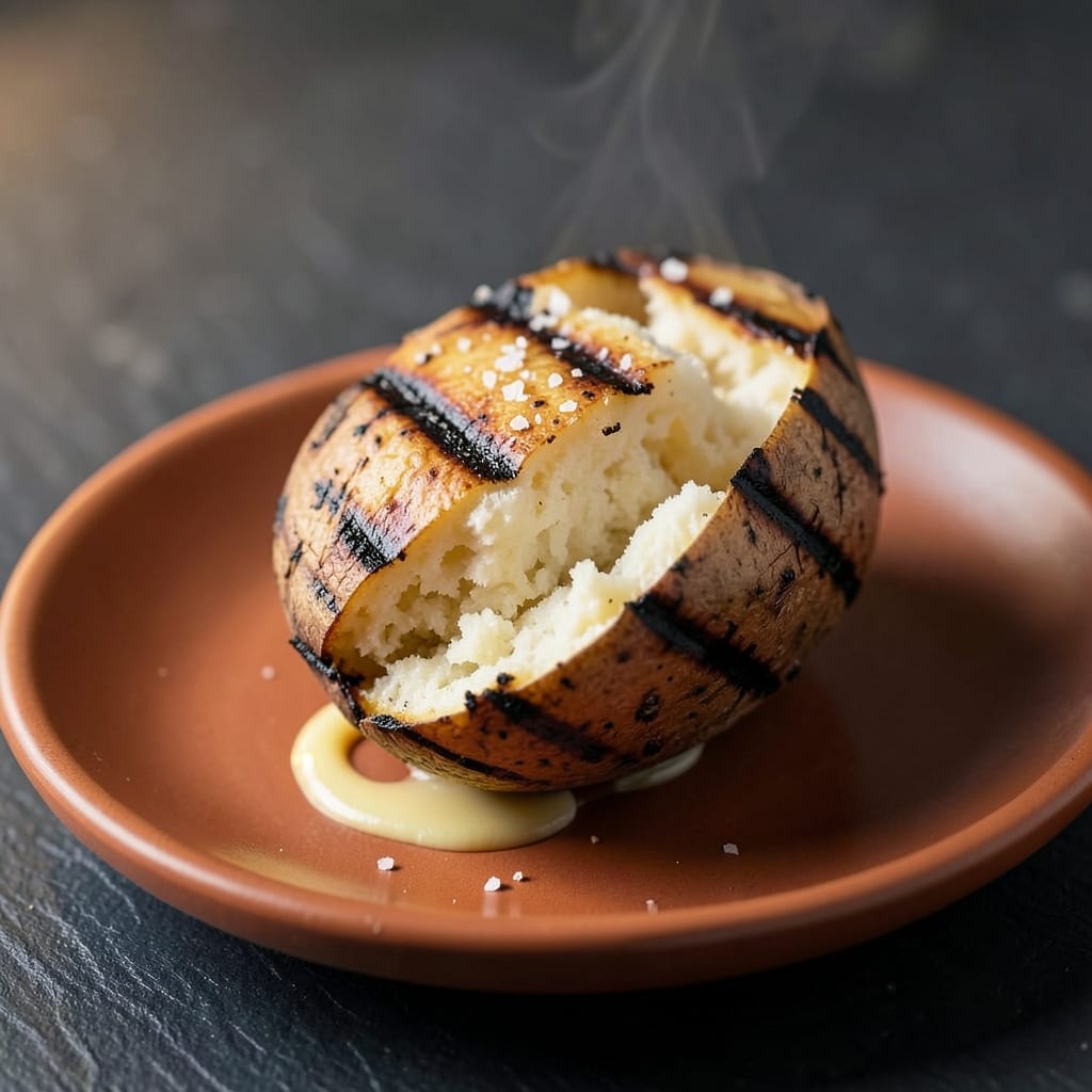 Baked Potato on Grill Recipe: Smoky Char With Fluffy Centers