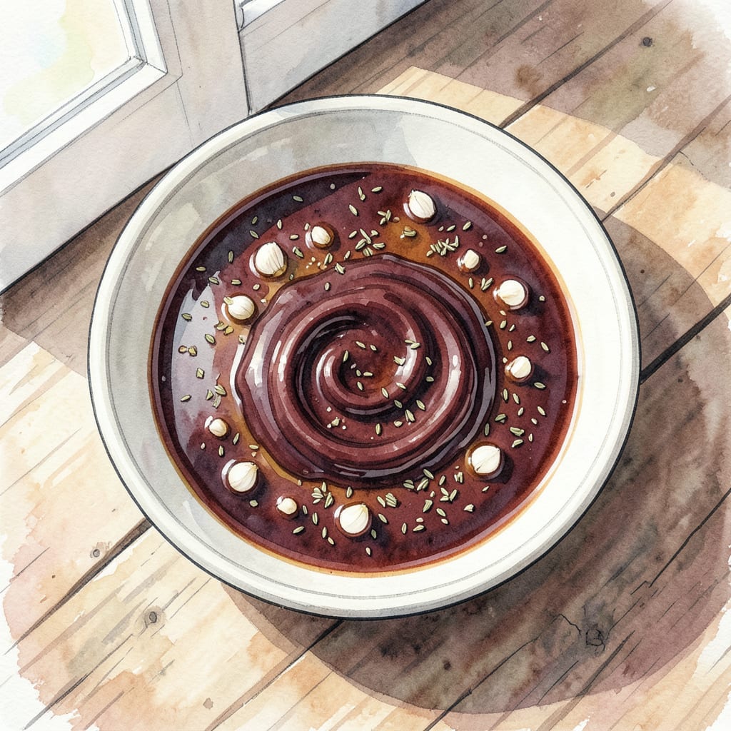 Balsamic BBQ Marinade Recipe: Sweet & Smoky Flavor in Every Bite illustration with key details
