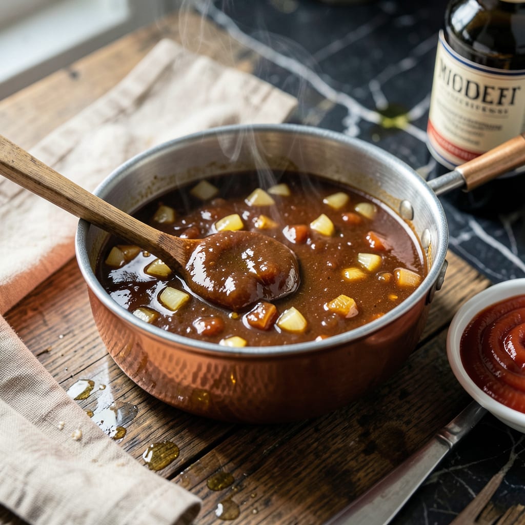 Barefoot Contessa BBQ Sauce Recipe: Tangy Molasses Fusion illustration with key details