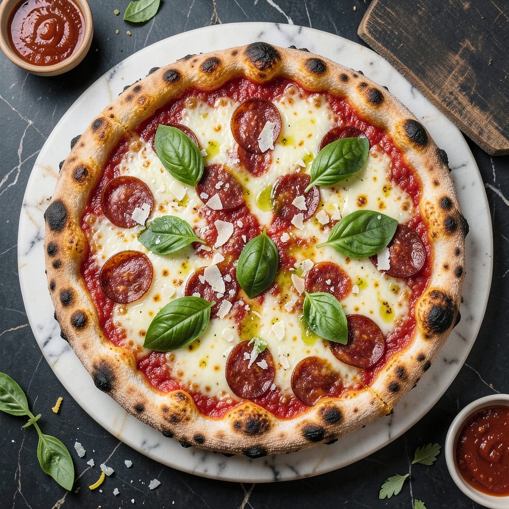Basil Leaves on Pizza: Fresh Herb Finish for Restaurant Quality Slices detailed visual guide
