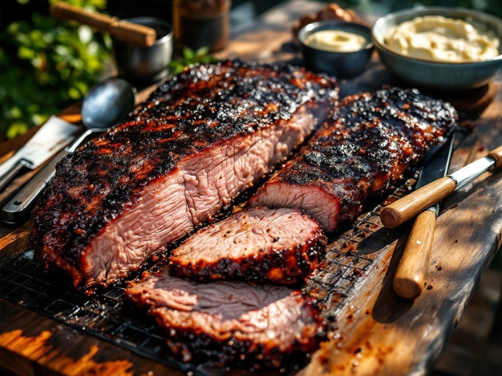 Classic Smoked Brisket with Dry Rub