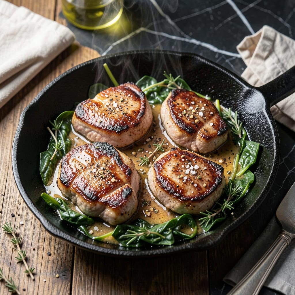 Pork Chops Recipe on Stove Top: Golden Crust With Juicy Centers