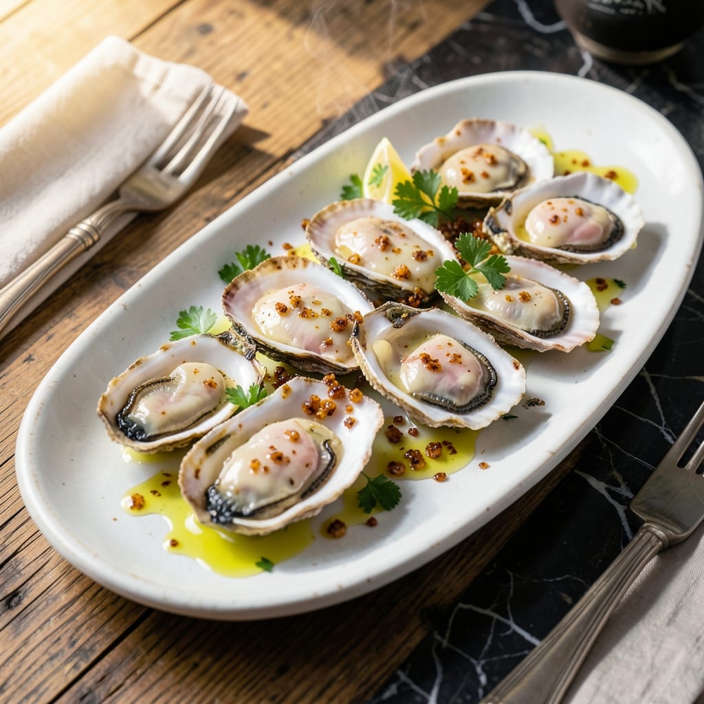 Sauteed Oysters Recipe: Garlicky Butter Briny Bites