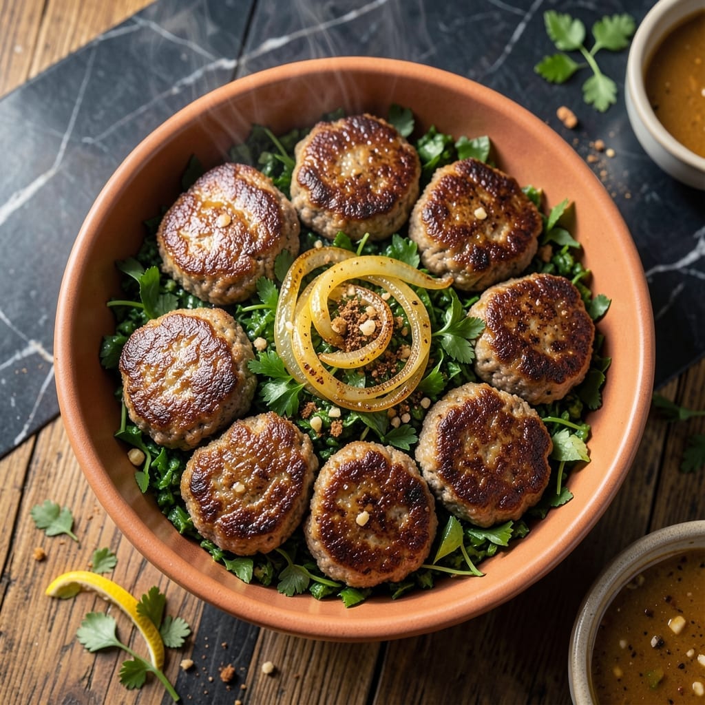 Lebanese Kafta Recipe Oven: Baked Spiced Meatballs With Middle Eastern Flair