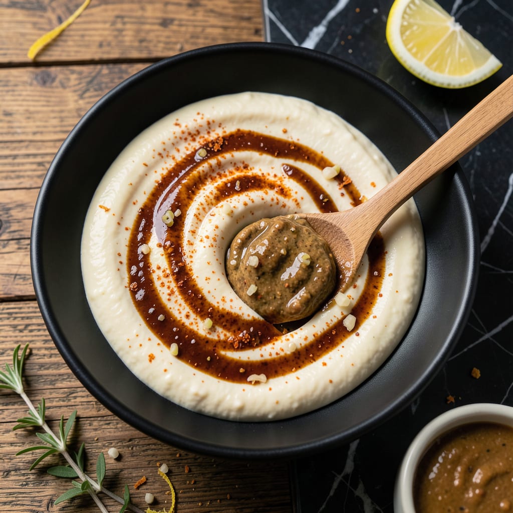 Visual representation of BBQ Aioli Sauce Recipe: Smoky Garlic Cream for Grilled Favorites