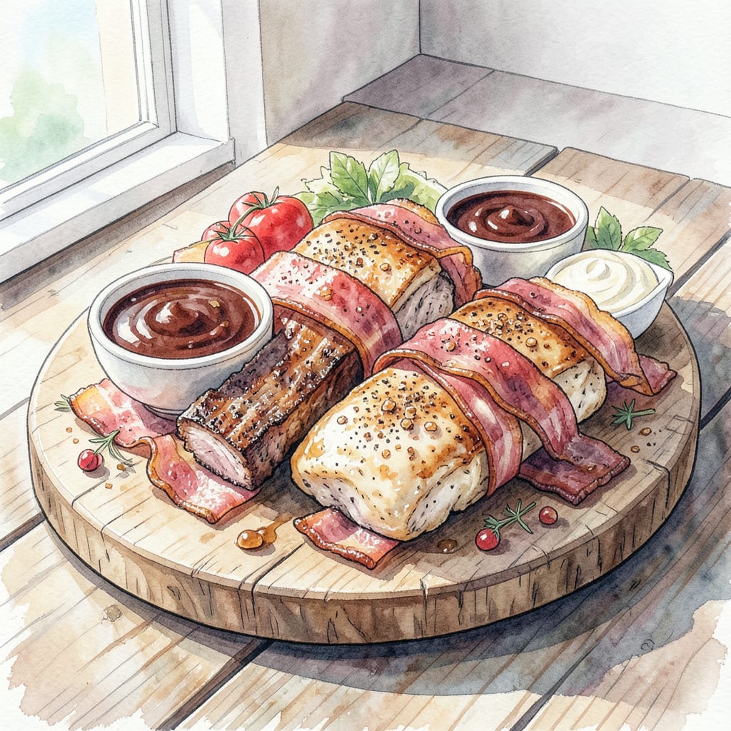 BBQ Bacon Wrapped Recipes: Smoky, Savory Perfection Every Time illustration with key details