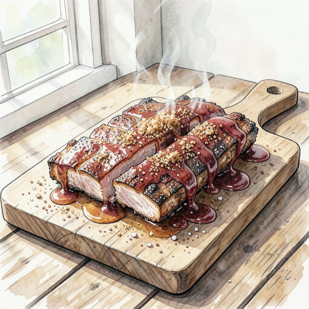 BBQ Bark Tips Recipe: Smoky, Crusty Perfection Every Time example with annotations