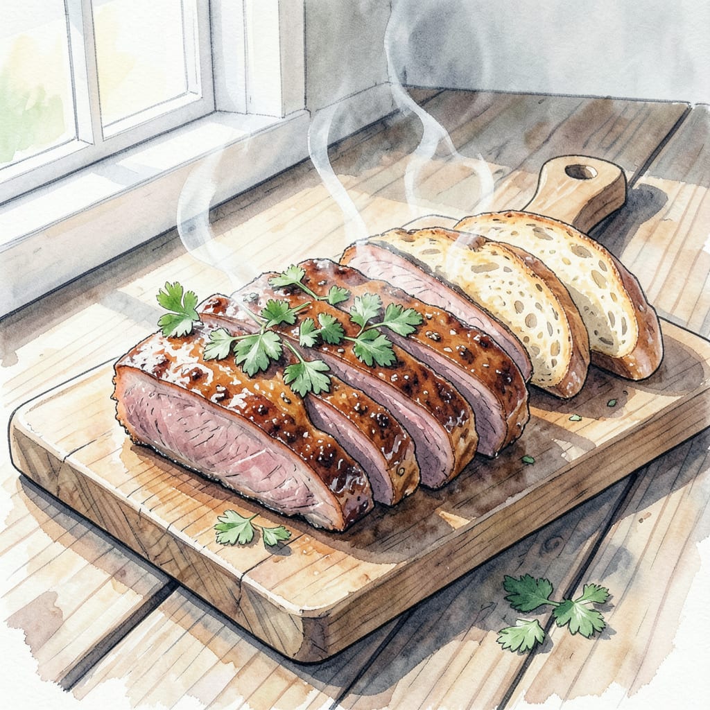 Visual representation of BBQ Beef Brisket Flat Recipe Smoked: Tender Perfection in 8 Hours