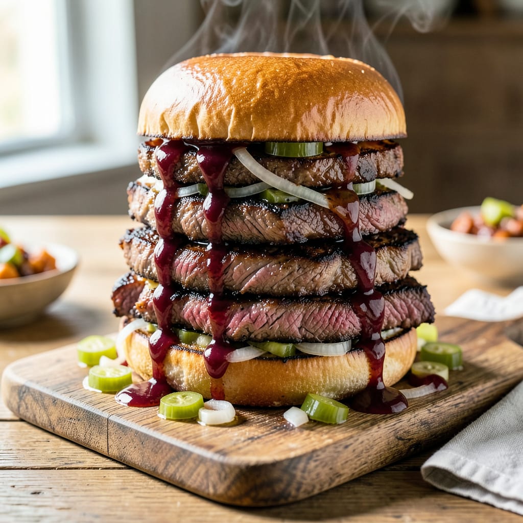 BBQ Beef Brisket Sandwich Recipe: Texas Smokehouse Flavor on a Bun detailed visual guide