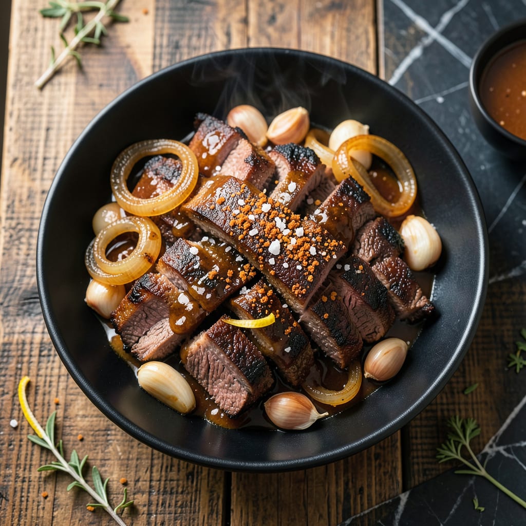 Complete bbq beef brisket slow cooker recipe overview image