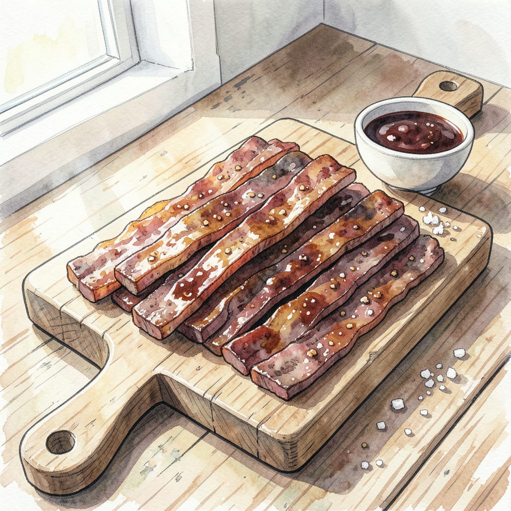 BBQ Beef Jerky Recipe Smoker: Smoky Tenderness in Every Bite detailed visual guide