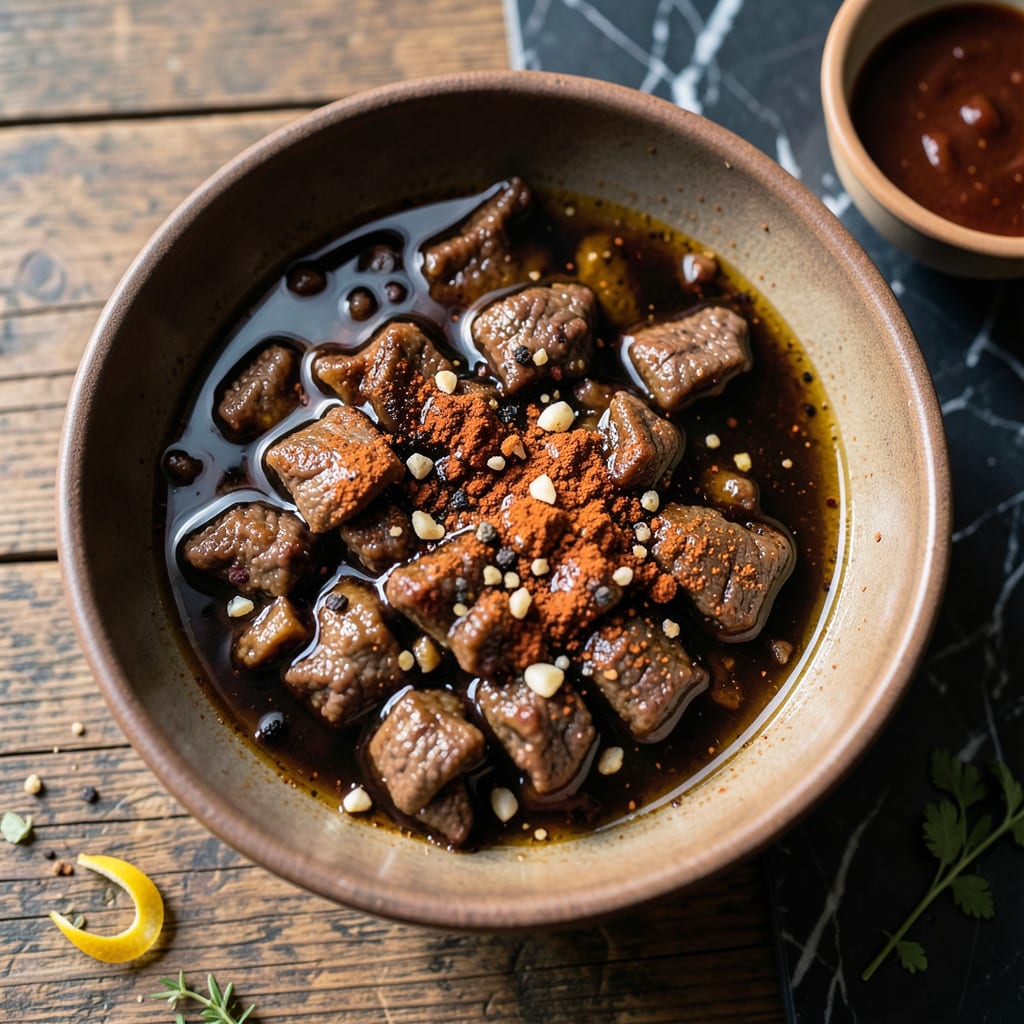 BBQ Beef Marinade Recipe: Smoky Depth for Grill Master Results illustration with key details