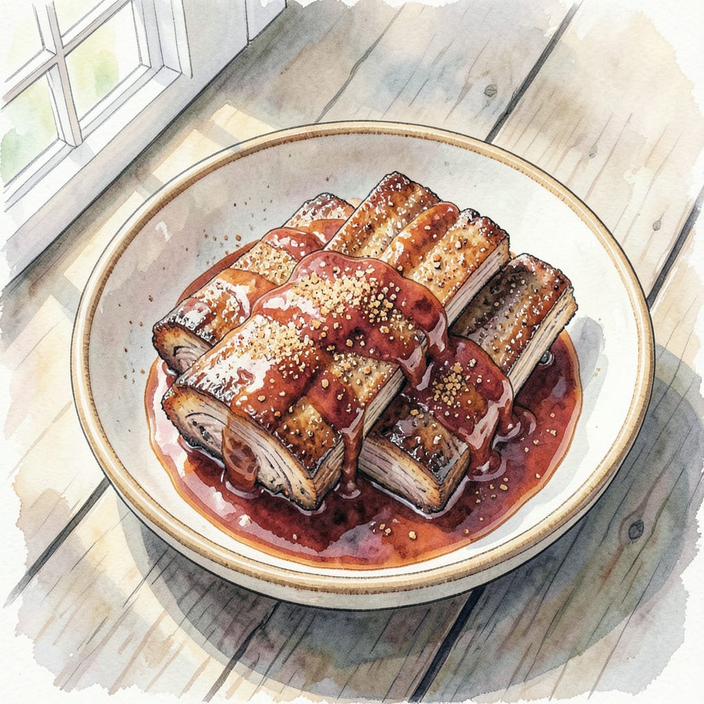 Visual representation of BBQ Beef Ribs Recipe Oven: Fall Off The Bone Tender in 2 Hours