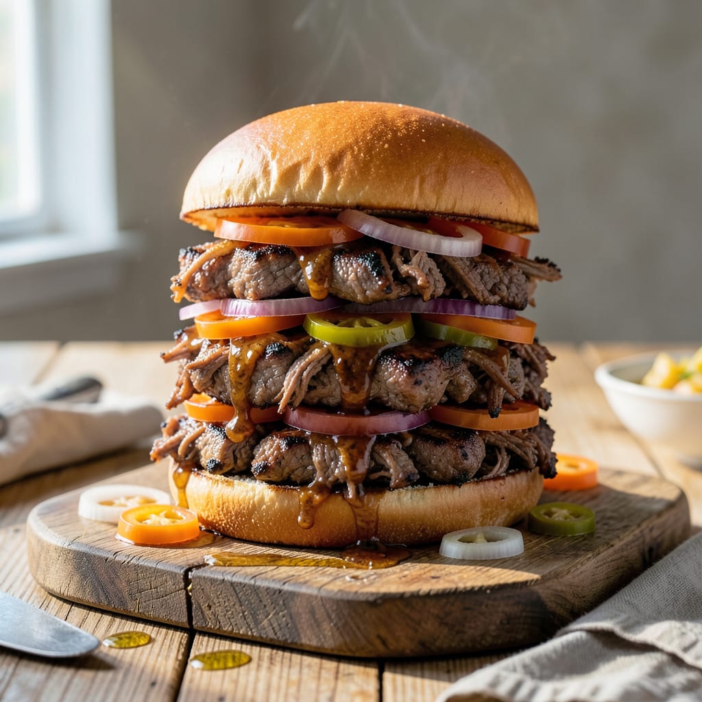 BBQ Beef Sandwich Recipe Slow Cooker: Set It and Forget It Smoky Delight detailed visual guide