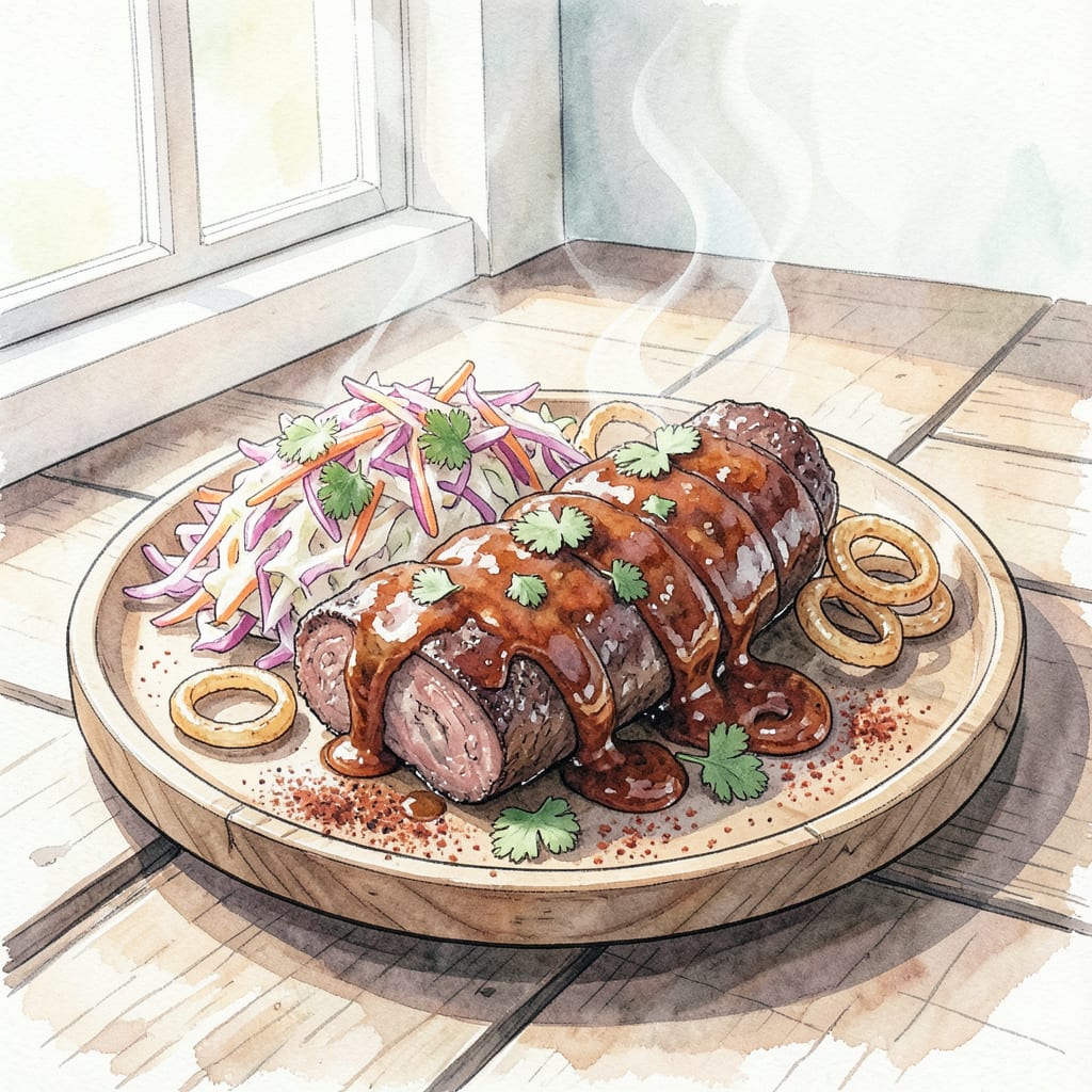 BBQ Beef Tongue Recipe: Tender Brisket Like Results Every Time illustration with key details