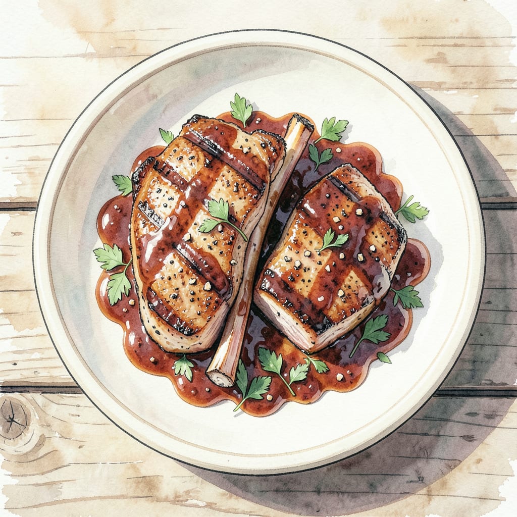 Comprehensive BBQ Bone In Pork Chops Recipe: Tender & Juicy Every Time visual reference