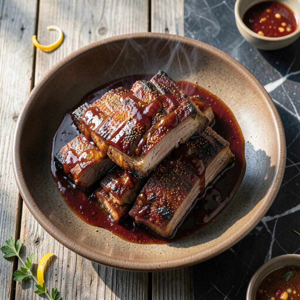 Complete BBQ Boneless Beef Short Ribs Recipe: Smoky Dry Rubbed Richness overview image