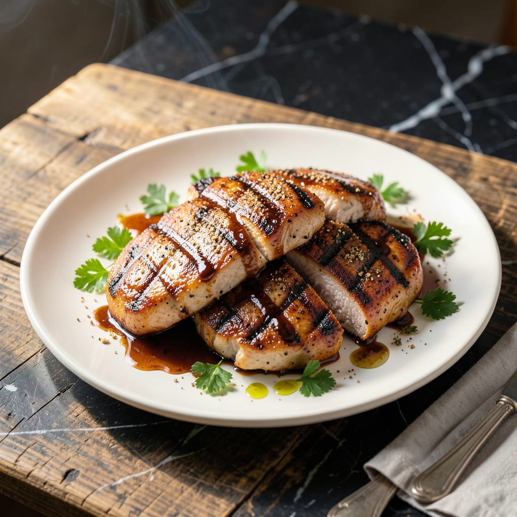 Complete BBQ Boneless Chicken Recipe: Grill Marked Juiciness in Minutes overview image