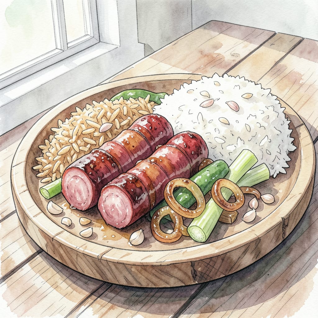 BBQ Boudin Recipe: Spicy Cajun Flavor in Every Bite illustration with key details