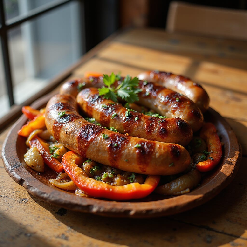 Complete BBQ Bratwurst Recipe Grill: Sizzling Summer Sausages Perfectly Grilled overview image