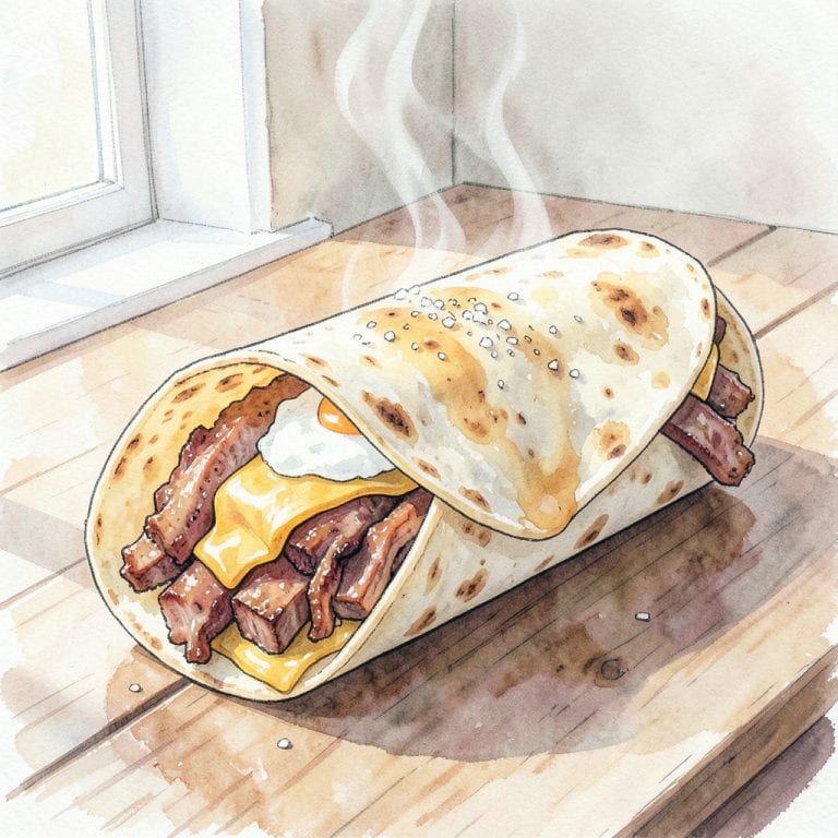 Comprehensive BBQ Breakfast Burrito Recipe: Morning BBQ Wrapped in Tortilla Perfection visual reference