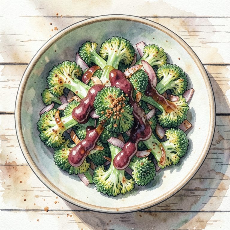 Complete BBQ Broccoli Salad Recipe: Smoky Crunch in Every Bite overview image