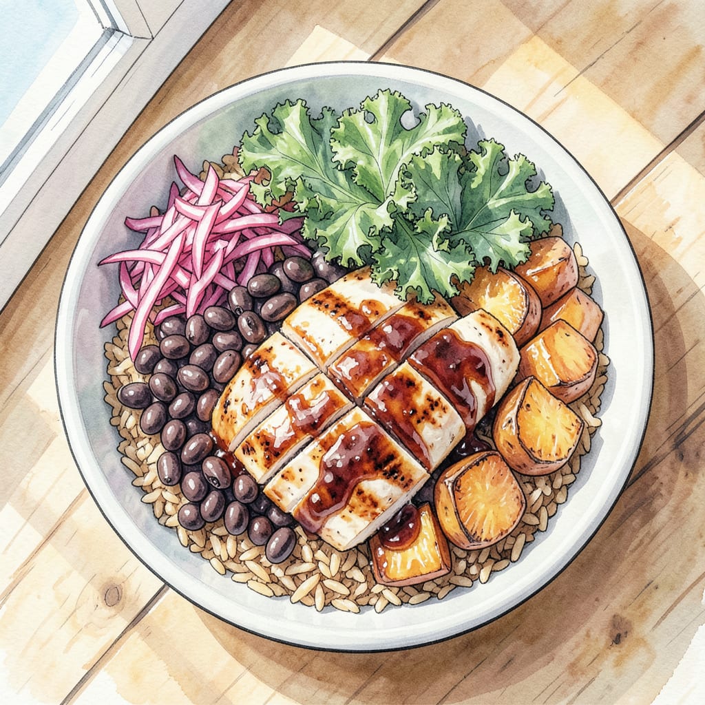 Comprehensive BBQ Buddha Bowl Recipe: Nourishing Comfort in Every Bite visual reference